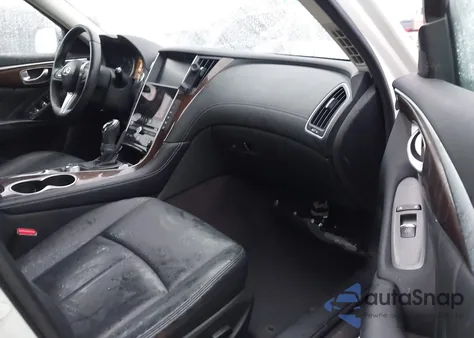 2019 Infiniti Q50 3.0T Luxe from USA, damaged, VIN JN1EV7AR6KM551092